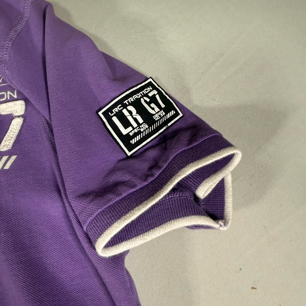 Angelo Litrico Purple‎ Polo Shirt XL Cotton LR G7 - Picture 3 of 12